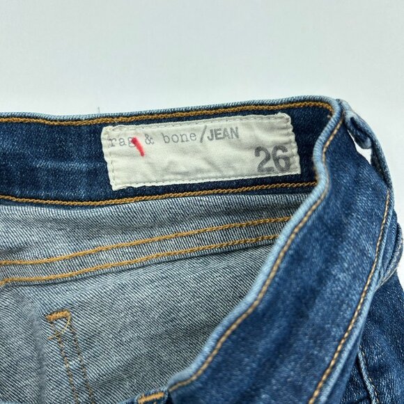 Rag & Bone Jean Elephant Bell Jeans Womens 26 Flare Blue - Picture 12 of 15